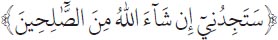 Arabic text from the source edition