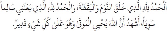 Arabic text from the source edition