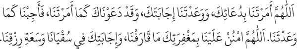 Arabic text from the source edition