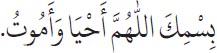 Arabic text from the source edition