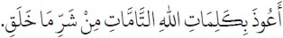 Arabic text from the source edition