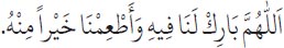 Arabic text from the source edition