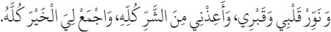 Arabic text from the source edition